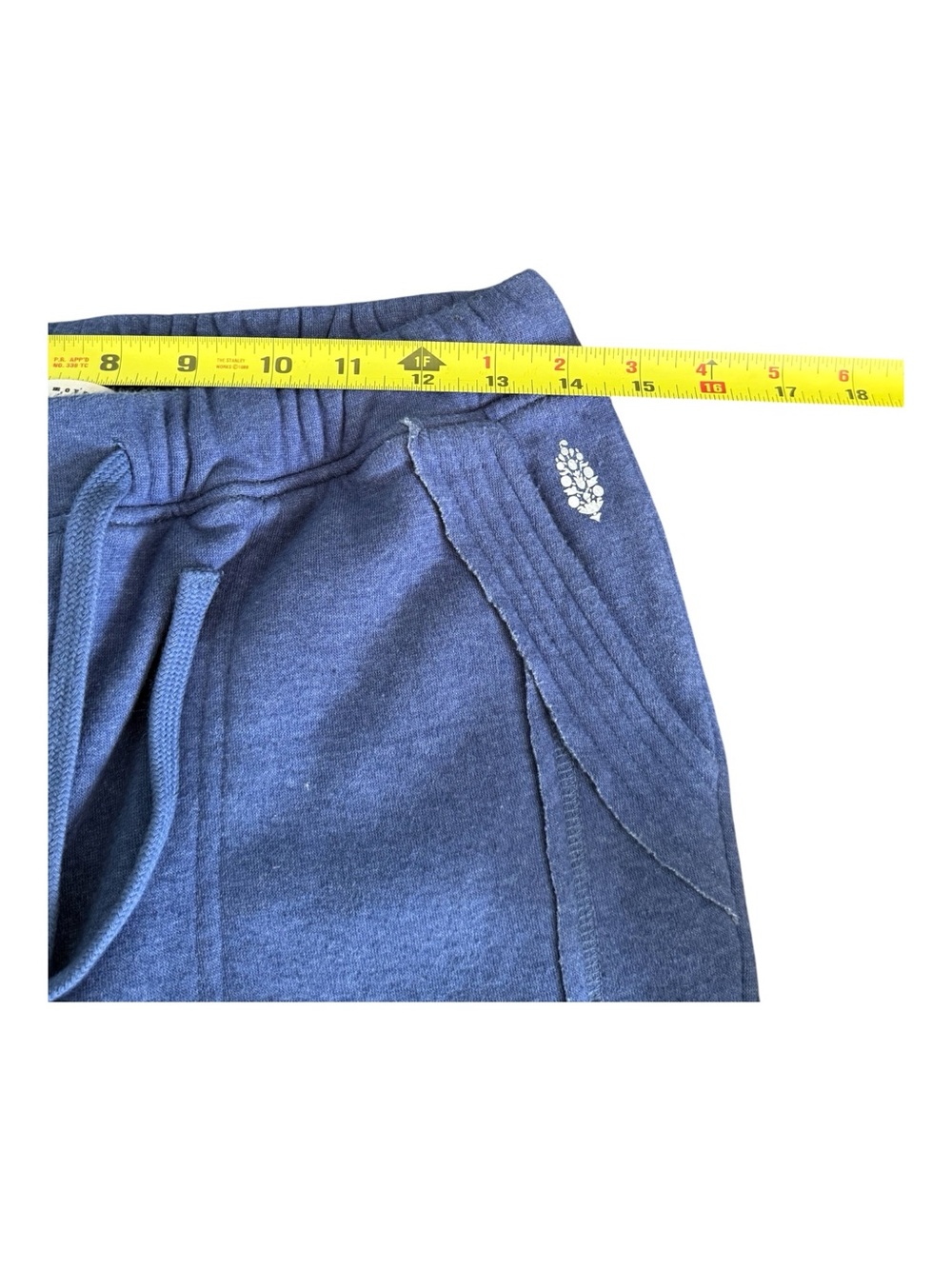 Free People Movement Indigo Blue Work It Out Jogger Size small - Picture 8 of 10